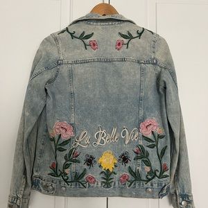 Limited edition Coachella X H&M Jean Jacket